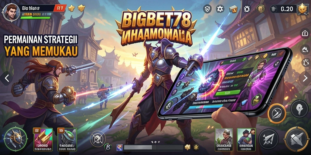 Tampilan gameplay BIGBET78 yang menarik dan strategis.