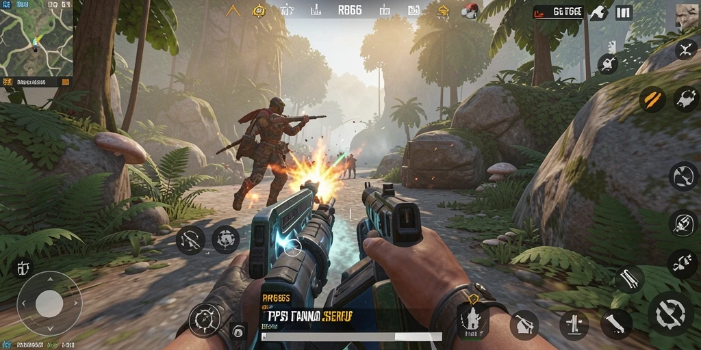 Gameplay RR666 yang mendebarkan dengan aksi intens di dalam dunia petualangan.